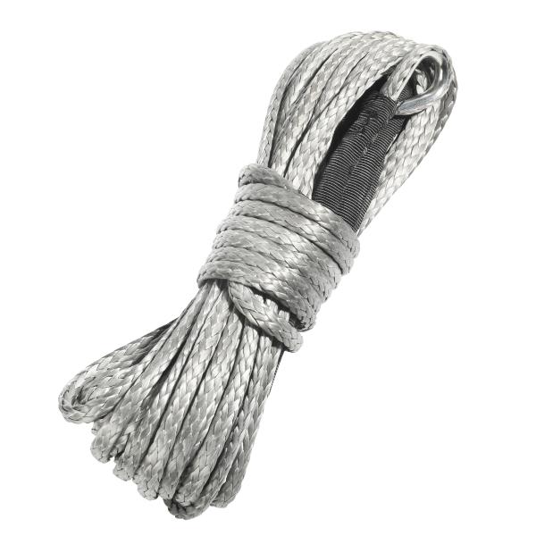 【並行輸入品】ESEWALAS 1/4インチ x 50フィート 合成ウインチロープ 10ポンド 合成...