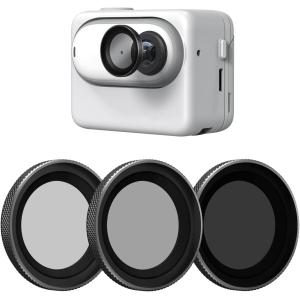 GAEKOL Lens ND Filter for Insta360 GO 3  ND8 / ND16 / ND32 Neutra