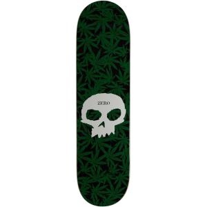 【並行輸入品】Zero Sweet Leaf シングルスカルスケートボードデッキ 8インチ　