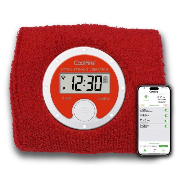 【並行輸入品】Coolfire   Vibrating Alarm Clock Sweatband,...