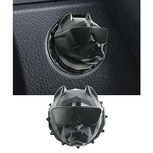 【並行輸入品】Zlirfy プッシュスタートボタンカバー Bully Dog 車のスタートボタンカバ...