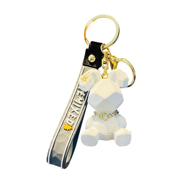 【並行輸入品】BSWAJIOJIO Ring Blank Bunny Cartoon Key Cha...