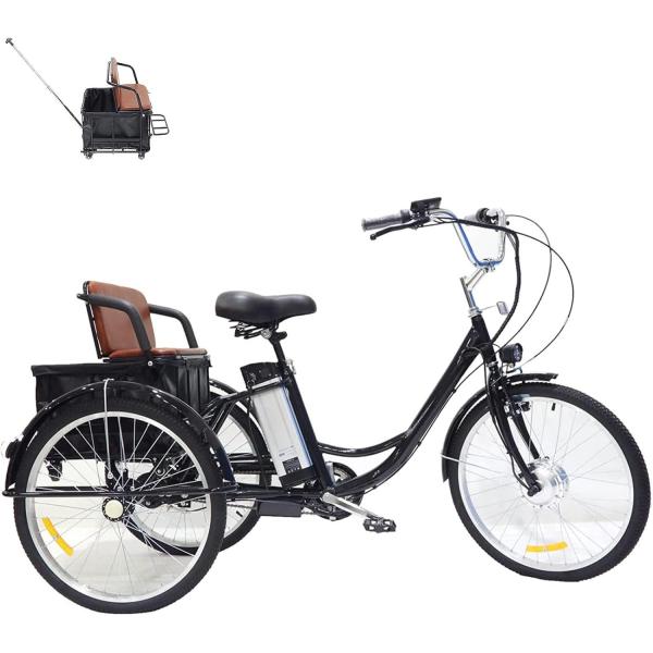 BONOOL Electric Tricycles Three Wheel Cruiser Bike...