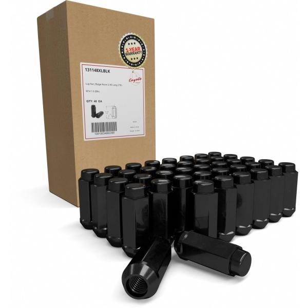 【並行輸入品】ホイールアクセサリーパーツ 40個 14mm 1.50 14x1.50 スレッド バル...