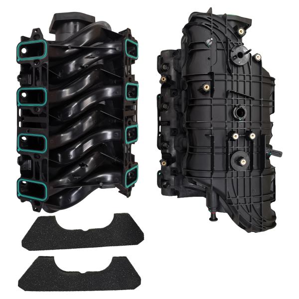 【並行輸入品】D2P インテークマニホールドアセンブリ ガスケット付き 交換用アッパー GMC Sa...