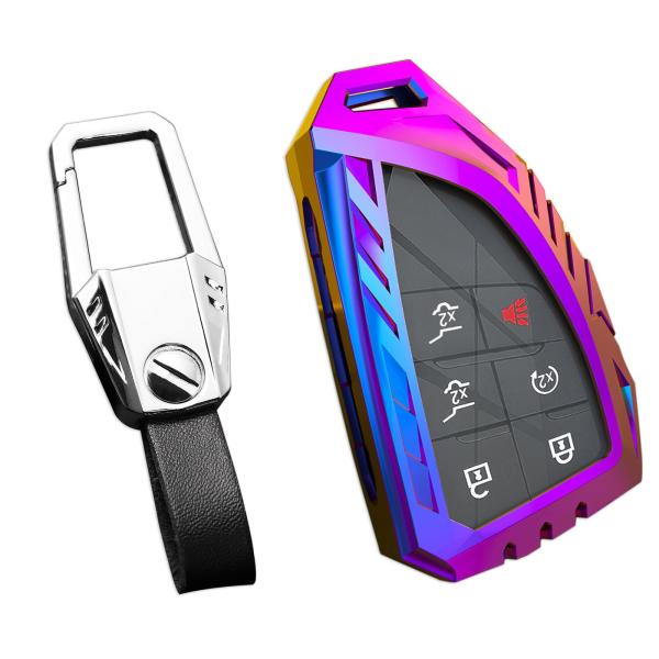 【並行輸入品】 Ocezbiis for Chevy Key Fob Cover,Keychain,...