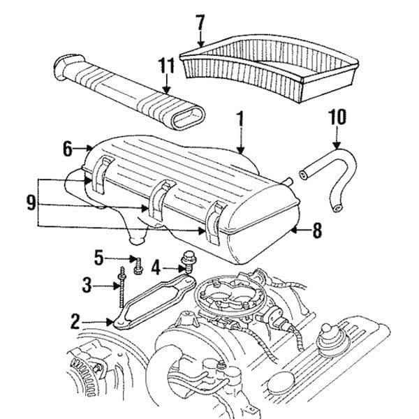 【並行輸入品】 PCV Valve Hose for Ram 2000 2003