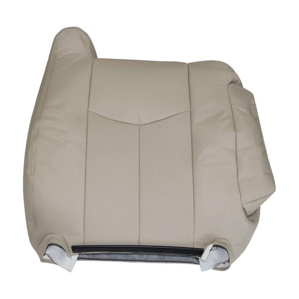 【並行輸入品】SecosAutoparts 助手席側トップ リーンバック 穴あきレザー交換用シートカ...