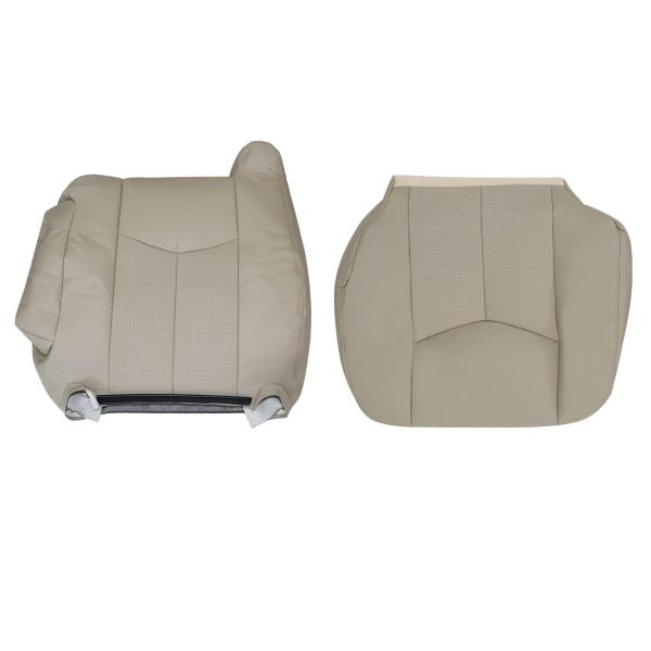 【並行輸入品】SecosAutoparts ドライバーボトムとトップ リーンバック 穴あきレザーシー...