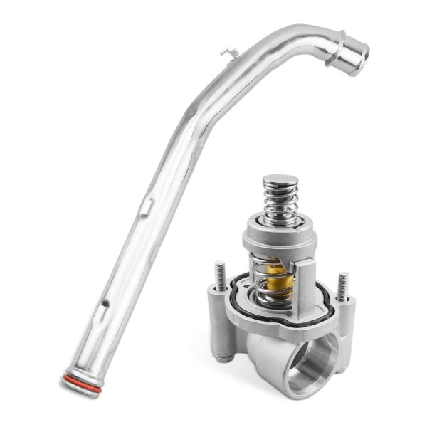 【並行輸入品】クーラントサーモスタットハウジングアセンブリ LaCrosse XT5 XT6 Bla...