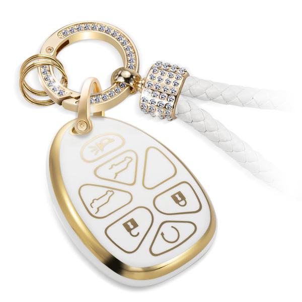 【並行輸入品】CTRINEWS シボレーキーフォブカバー 高級ダイヤモンドキーホルダー付き サバーバ...