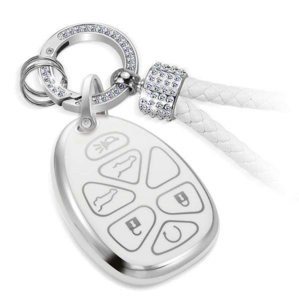 【並行輸入品】CTRINEWS シボレーキーフォブカバー 高級ダイヤモンドキーホルダー付き サバーバ...