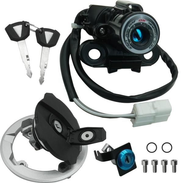 【並行輸入品】Ignition Switch Key Set Fit for Kawasaki Z4...