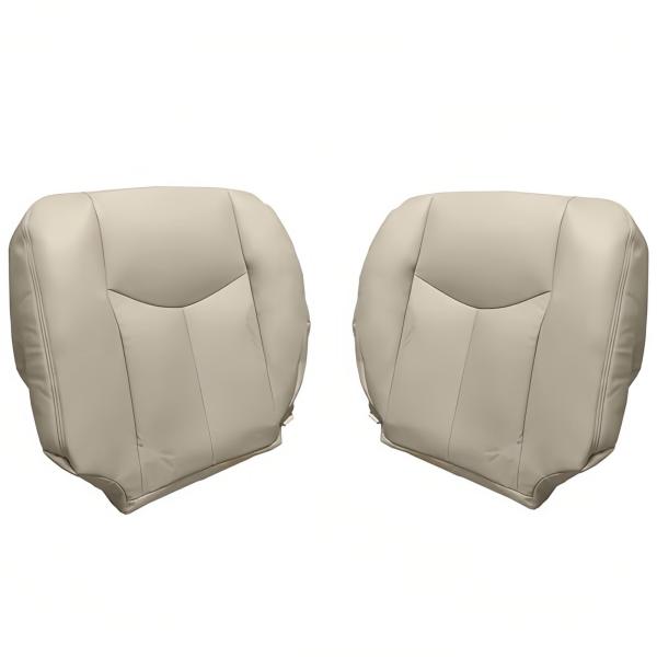 【並行輸入品】Lskioer 運転席&amp;助手席側下部穴あきレザーシートカバー 交換用 キャデラックエス...