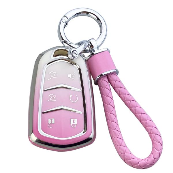 【並行輸入品】Yuebutor キーフォブカバーケース キャデラックエスカレード ESV CTS X...