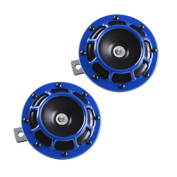 【並行輸入品】Gasedin スーパートーンカーホーンキット 2個 12V ハイトーンロートーンツイ...