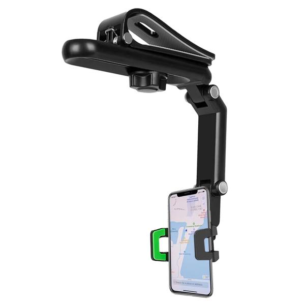 【並行輸入品】Pleoos サンバイザー 車用携帯電話ホルダー 360°バックフォンホルダー 車用サ...