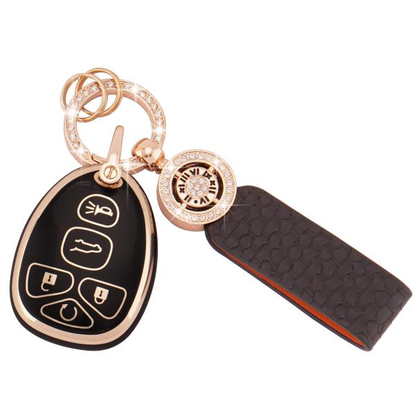 【並行輸入品】Koaudb 車用キーフォブカバー シボレー トラバース タホ サバーバン GMC ユ...