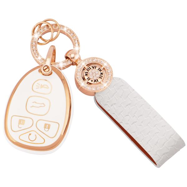 【並行輸入品】Koaudb 車用キーフォブカバー シボレー トラバース タホ サバーバン GMC ユ...