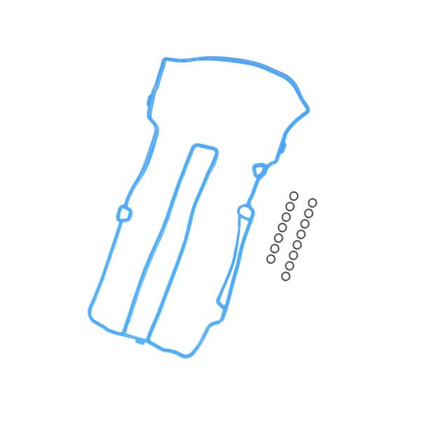 【並行輸入品】INFINAUTO VS50807R バルブカバーガスケットセット シボレー クルーズ...