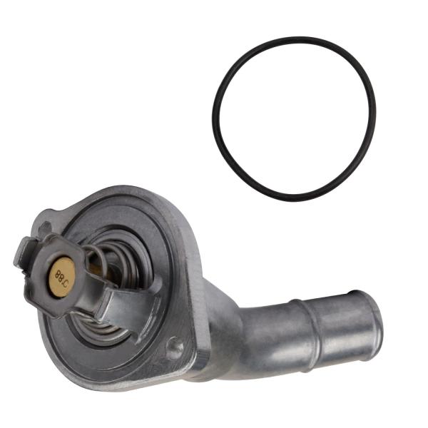 【並行輸入品】MITZONE クーラントサーモスタットハウジングアセンブリ 2004 2007 ビュ...