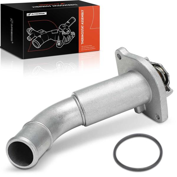 【並行輸入品】 A Premium Engine Coolant Thermostat Housin...