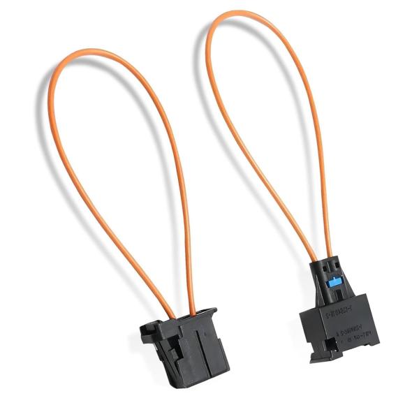 【並行輸入品】Civwesi 2個 自動車 オス メス ループ 光ファイバー短絡テストリング 光ファ...