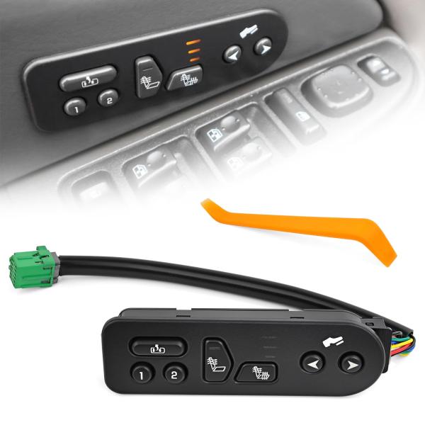 【並行輸入品】TOP MAX 運転席側シートヒータースイッチ ペダル調整付き 2003 2006 G...