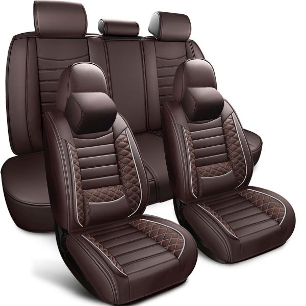 【並行輸入品】 Leather Seat Covers for Cadillac Escalade ...