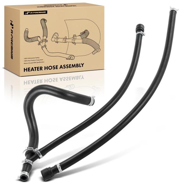 【並行輸入品】A Premium インレット&amp;アウトレット HVAC ヒーターホースパイプラインアセ...