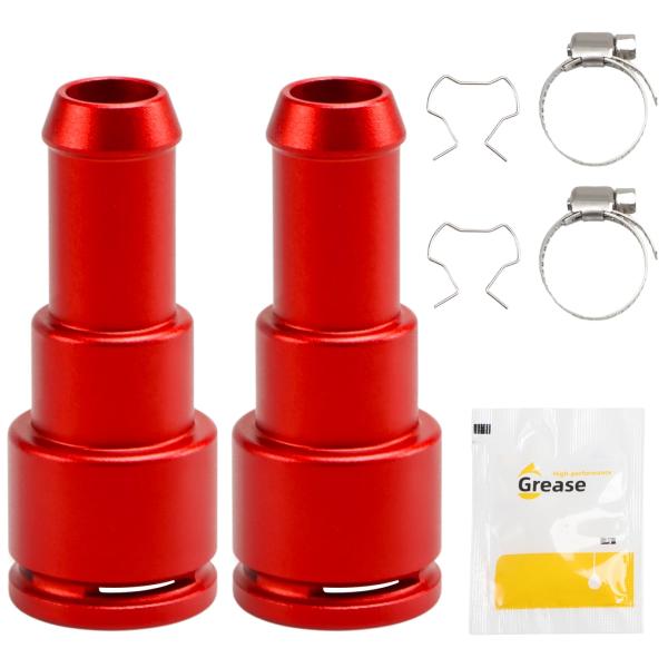 【並行輸入品】EVRBUL クーラントホースコネクター 2個 5/8インチ ヒーターチューブ x 5...