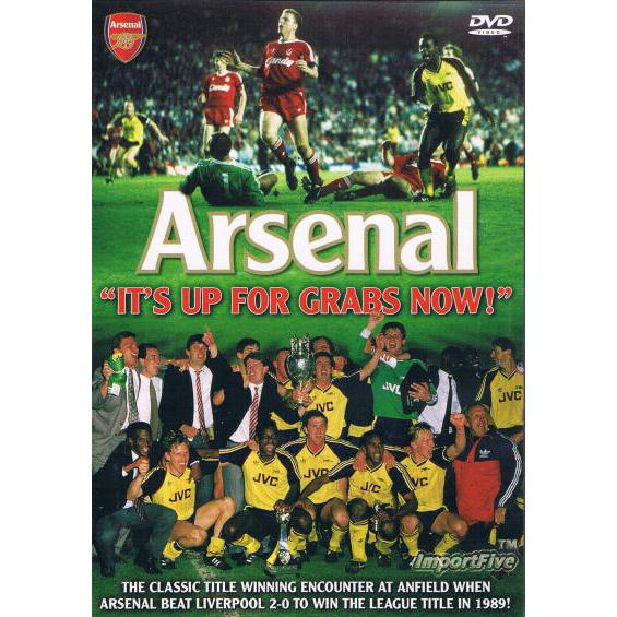 アーセナルFC　1988/1989シーズン　最終節リバプール戦DVD