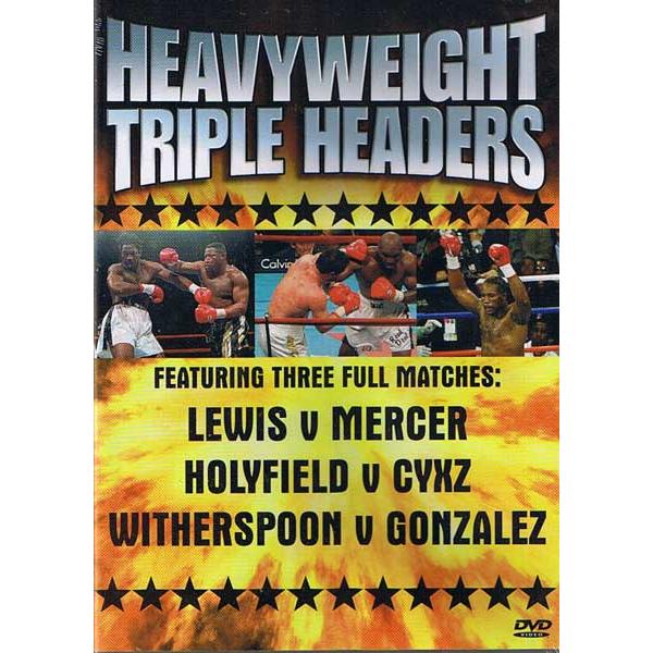 ヘビー級トリプルヘッダー　　ホリフィールド、レノックス、ウィザースプーン他