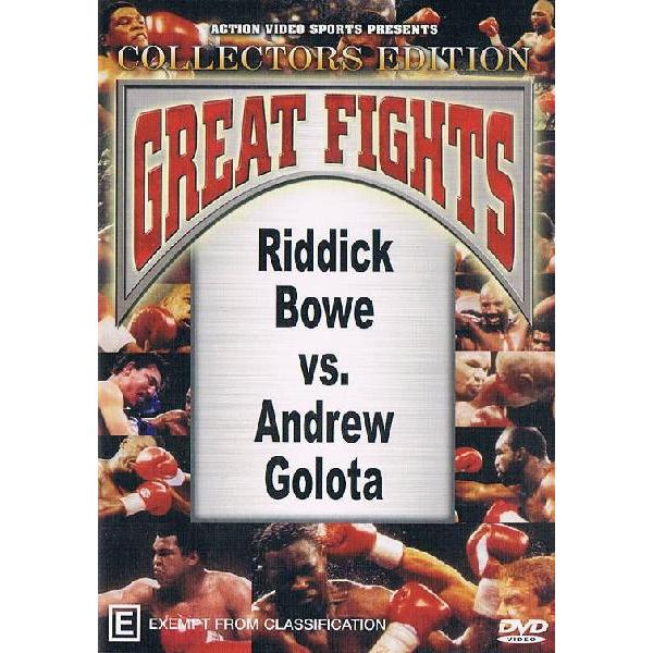 リディック・ボウ 対 アンドリュー・ゴロタ　初戦、再戦DVD