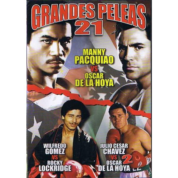 ボクシング名勝負選DVD21　パッキャオ対デラホーヤ、チャベス対デラホーヤ2、ゴメス対ロックリッジ