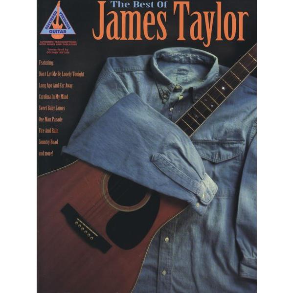 ベスト・オブ・ジェームス・テイラー　ギタータブ譜 輸入楽譜
