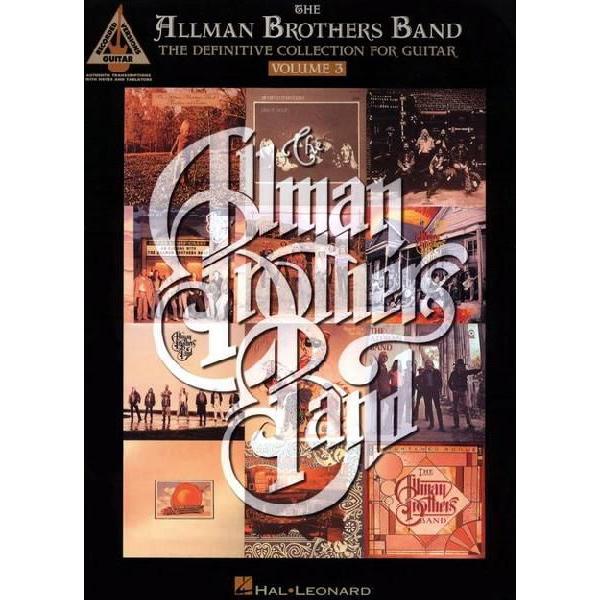 オールマン・ブラザーズ・バンド　忠実再現ギター譜　『究極のコレクション３』 輸入楽譜
