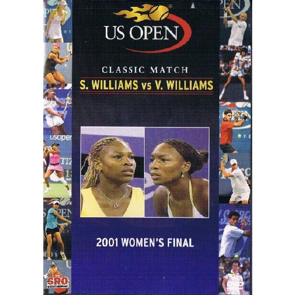 テニス全米オープン2001年決勝　セリーナ・ウィリアムス対ヴィーナス・ウィリアムス　DVD