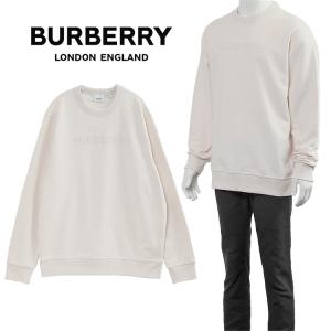 バーバリー シャツ BURBERRY バーロウ ロゴプリント コットンスウェットシャツ 8068710-A4187 OATMEAL MELANGE オートミールメランジ｜importbrand-jp