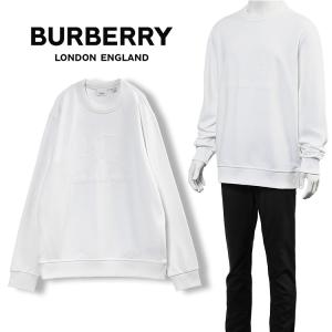 バーバリー トレーナー BURBERRY EKD ホワイト × ホワイト 8072758-A1464 WHITE｜importbrand-jp