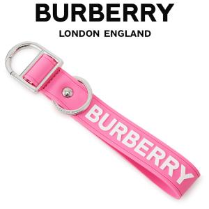 バーバリー BURBERRY ロゴディテール シリコン キーリング 8071076-A8407 バブルガムピンク｜importbrand-jp