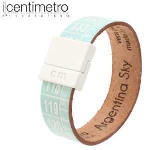 センチメトロ ilcentimetro レザー ブレスレット Argentina Sky｜importbrand-jp