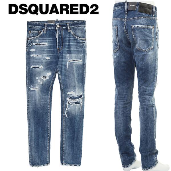 DSQUARED2 クールガイ ジーンズ COOL GUY JEANS S74LB1436-S303...
