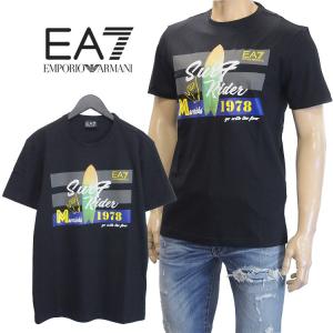 エンポリオアルマーニ Tシャツ フロントロゴ 3ZPT45-...