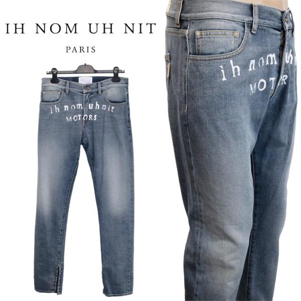 インノミネイト IH NOM UH NIT ジーンズ フロントロゴ 裾ジップ I0812-089 セ...
