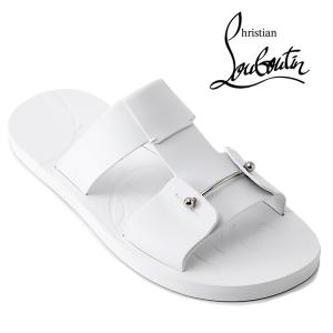 Christian Louboutin クリスチャンルブタン Zakouski ザコウスキー サンダル 1260621-WH01 ホワイト メンズ レザー
