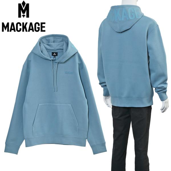 マッカージュ MACKAGE パーカー KOLTON-PROVINCIAL_BLUE