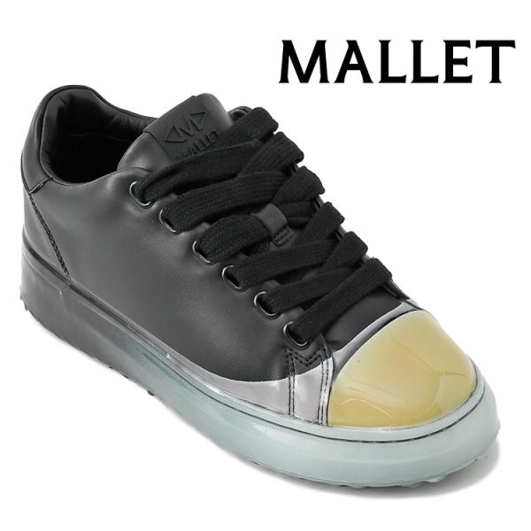 マレット MALLET. GRFTR LTC TE1156-BLACK FADE DIP ブラックレ...