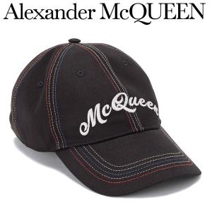 アレキサンダー マックイーン ALEXANDER McQUEEN キャップ McQueen ベースボールキャップ カラーステッチ 576534-4105Q-1088