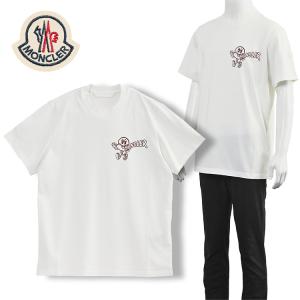 美品⭐️MONCLER モンクレール 長袖　Tシャツ・カットソー L ホワイト 美品⭐️MONCLER モンクレール 長袖 Tシャツ・カットソー L